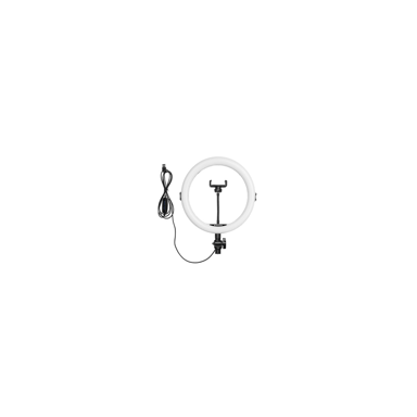 AgfaPhoto Ring Light Realiview ARL11 con treppiede - Luce LED per telefono, foto, selfie, video, Youtube, trucco, TikTok