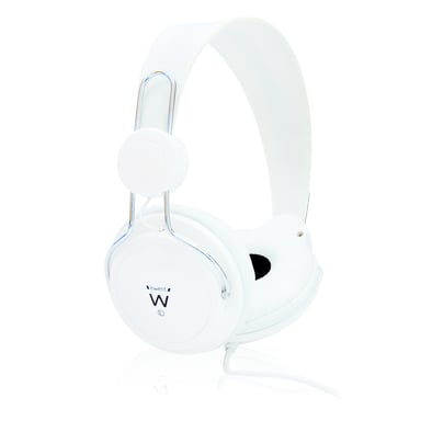 Ewent EW3578 écouteur/casque Avec fil Arceau Musique Blanc