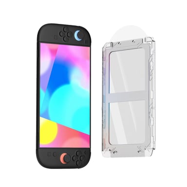 Protection d'écran en verre trempé pour Nintendo Switch 2 - Transparent