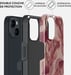 Burga Funda para iPhone 13 Tough Shockproof modelo Tender Kiss Rojo