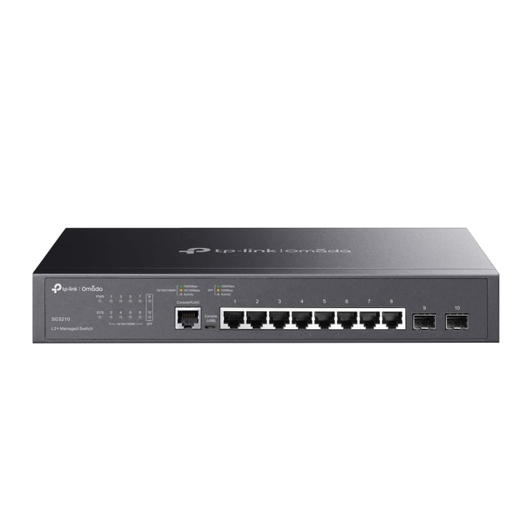 TP Link JETSTREAM 8 PORT GIGABIT L2+ - vue 7