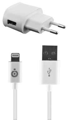 Cargador de red de 1 A con conector Lightning