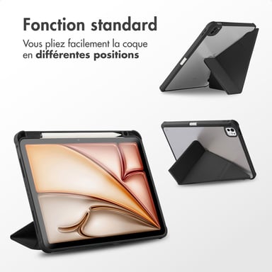 imoshion Coque tablette Origami pour Apple iPad Pro 13 (2025) M5 / (2024) M4 - Noir