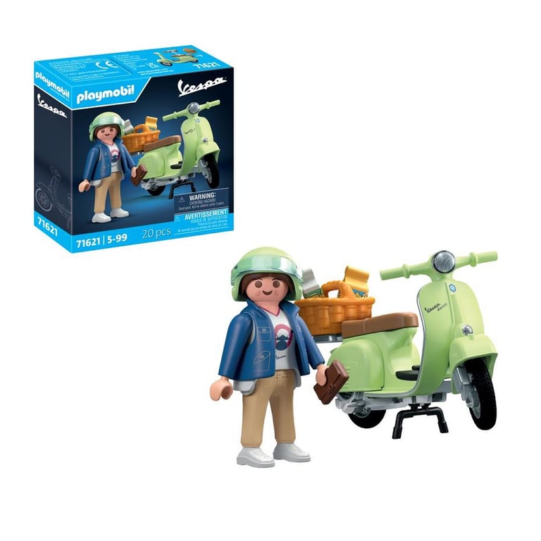 Jeux D'imitation 1969 Vespa 150 Sprint Veloce Playmobil La Boite - vue 6