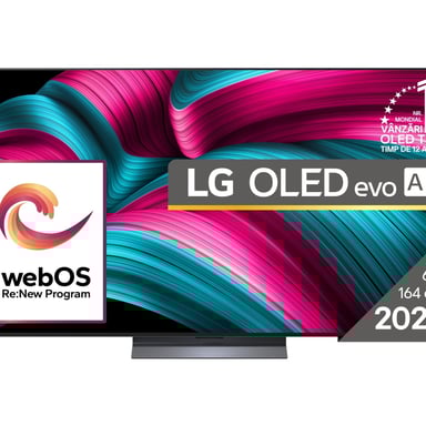 LG OLED evo AI OLED65C51LA TV 165,1 cm (65'') 4K Ultra HD Smart TV Wifi Noir