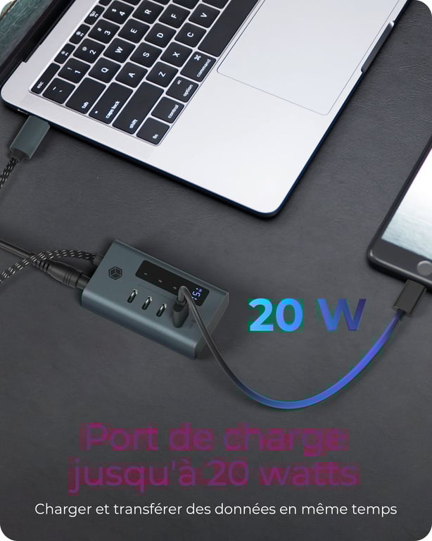 ICY BOX IB HUB1454 C31 - vue 3