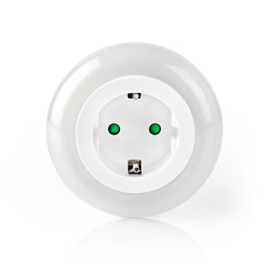 Veilleuse LED Tactile avec Capteur et Prise d'Alimentation 3680 W Blanc