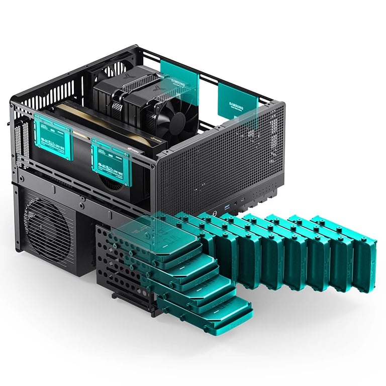 Jonsbo N5 Midi Tower Noir - Neuf