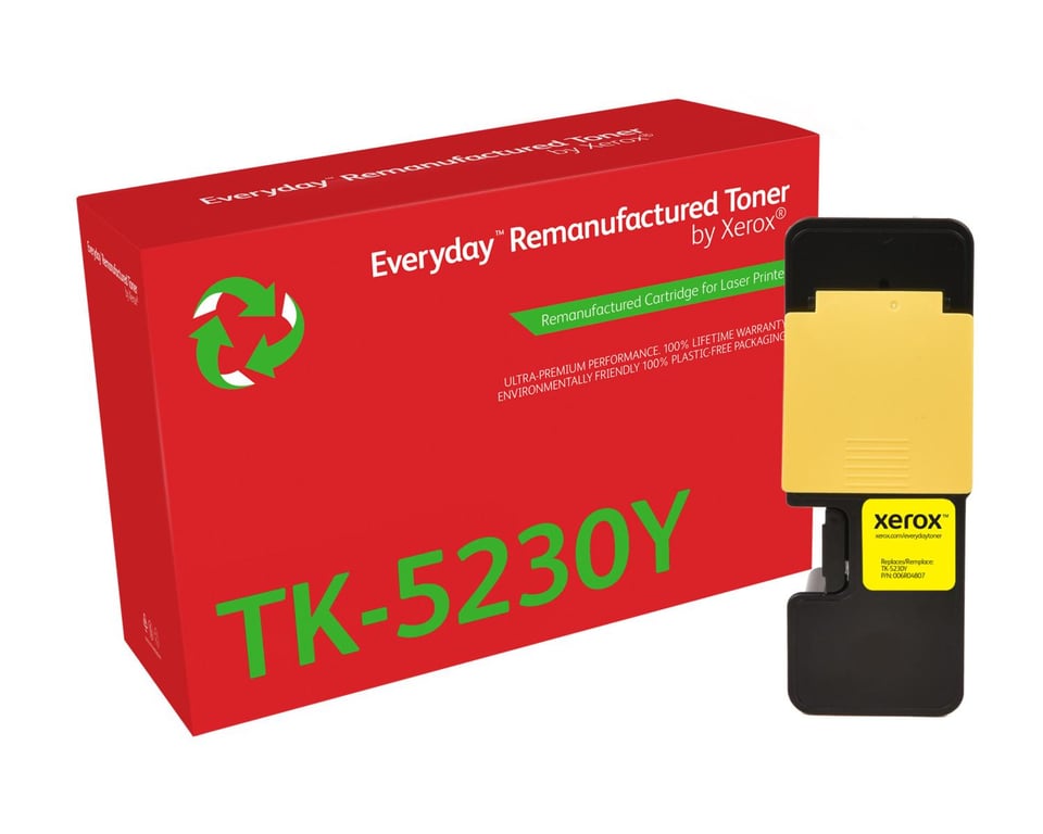 Everyday Rigenerato Toner rigenerato Everyday? di Xerox Giallo compatibile con Kyocera TK Capacità standard - vue 2