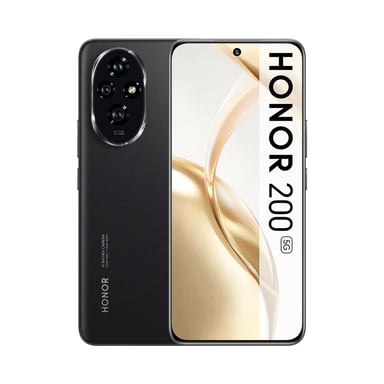 Honor 200 (5G) 512 GB, negro, desbloqueado