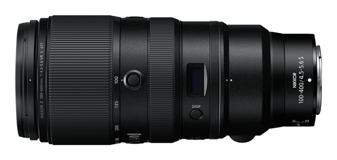 Nikon Nikkor Z 100-400mm f/4.5-5.6 VR S SLR Téléobjectif Noir