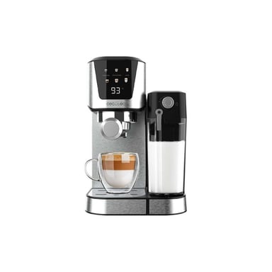 Cecotec Machine à espresso semi-automatique Power Espresso 20 Cream 1350 W 20 bars Thermoblock Écran tactile Inox - vue 1