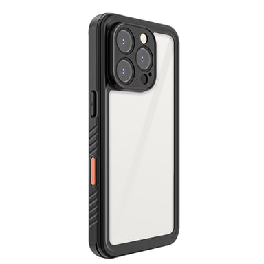 Coque 360° Avant Arrière pour iPhone 16 Pro IP68 Ultra Renforcé Transparent