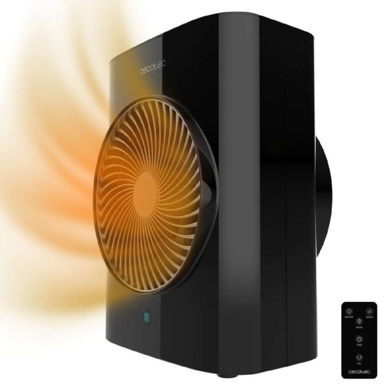 Chauffage Soufflant Cecotec ReadyWarm 2070 Max Force – 2000 W, 3 Modes, Télécommande - vue 2