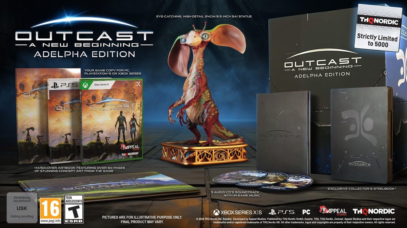 Outcast A New Beginning Adelpha Edition Xbox One Jeu daction aventure en monde ouvert - vue 2