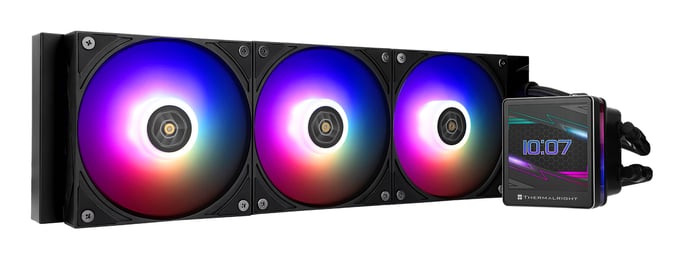 Thermalright Grand Vision 360 ARGB Processeur Kit de refroidissement du liquide 12 cm Noir