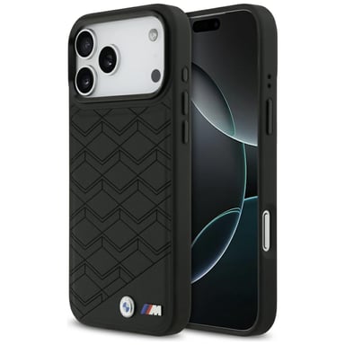 Custodia BMW M Shape Logo MagSafe per iPhone 17 Pro Max, nera