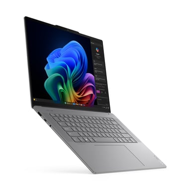 Lenovo Yoga Slim 7 15ILL9 Copilot+ PC Intel Core Ultra 7 258V Ordinateur portable 38,9 cm (15.3'') 2.8K 32 Go LPDDR5x-SDRAM 1 To SSD Wi-Fi 7 (802.11be) Windows 11 Home Français Gris
