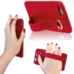 Coque Ring Rouge: Apple Iphone 6+/6S+/7+/8+