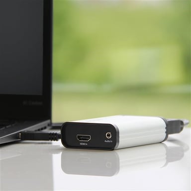 StarTech.com Dispositivo de Captura de Vídeo HDMI a USB-C 1080p 60fps - Capturadora Externa USB 3.0 USB Tipo C de Transmisión en Directo - Adaptador de Audio y Vídeo HDMI - Funciona con USB-C/USB-A/Thunderbolt 3
