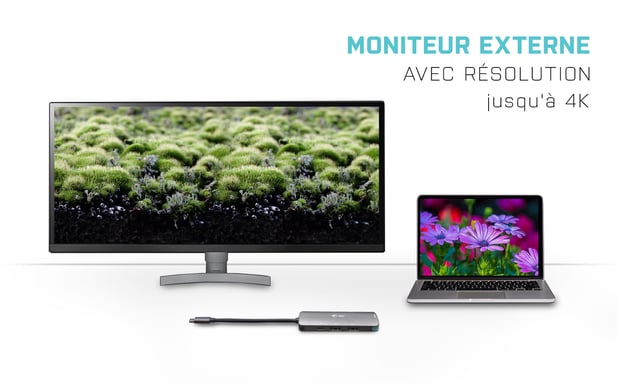i-tec - Base de conexión USB-C Nano 4K