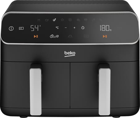 Beko FRL5388B friteuse Double 8,5 L Autonome 2400 W Friteuse d'air chaud Noir