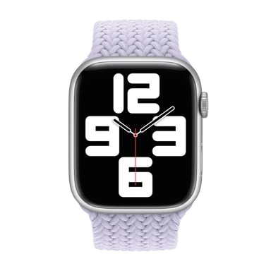 Bracelet Solo tressé pour Apple Watch | 44/45/46/49 mm - Taille 6 - Purple Fog