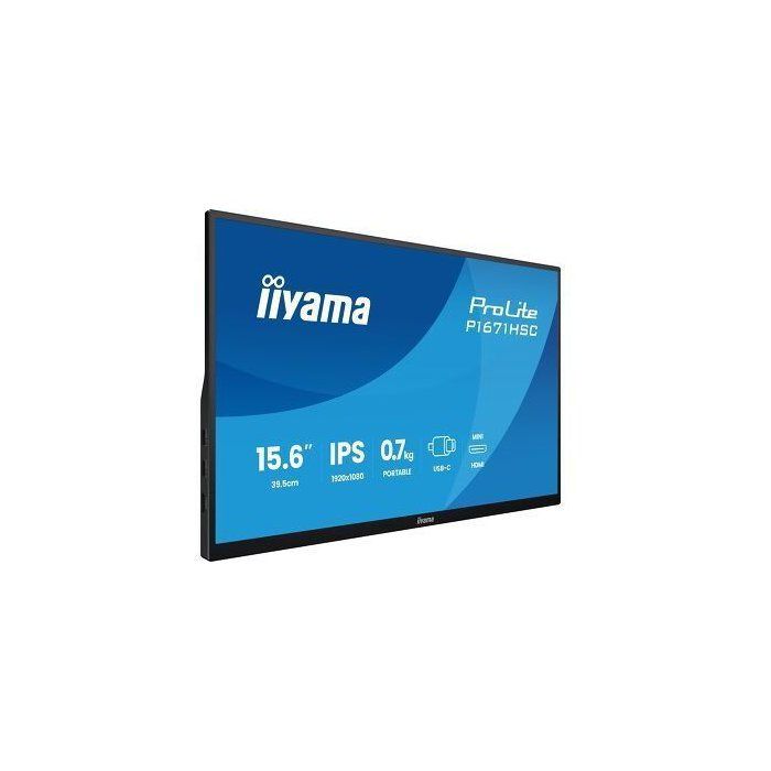 iiyama 15.6 LED P1671HSC B1 - vue 8