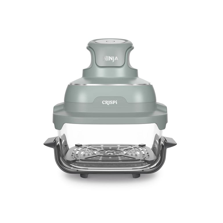 Friteuse sans huile Ninja CRISPi FN201EUGN8 1700 W 4 modes 3,8 L + 2,3 L Vert verre - Neuf