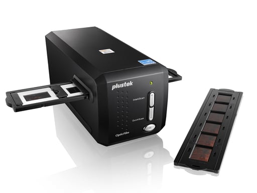 Plustek OpticFilm 8200i SE Numériseur d'archivage/à défilement 7200 x 7200 DPI Noir