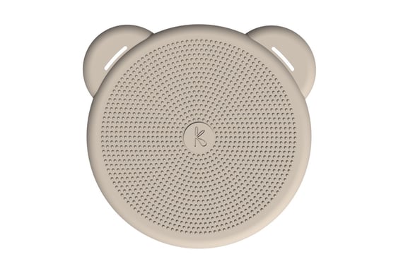 KREAFUNK Kids Paddy Chargeur Induction Enfant – Station de charge sans fil 10W Qi, design enfant, compatible smartphones -beige
