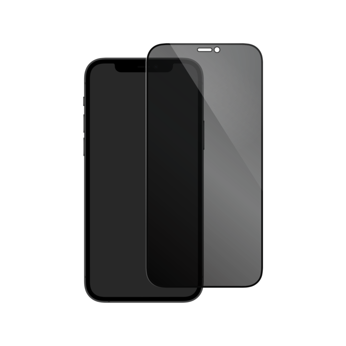 Protector Pantalla Cristal Templado COOL para iPhone 12 / 12 Pro (FULL 3D  Negro)