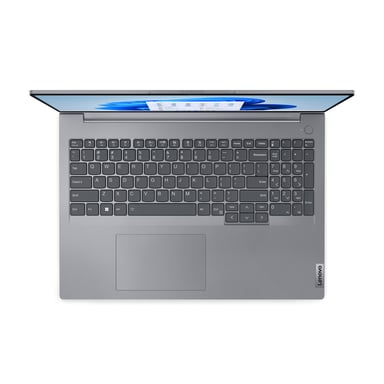Lenovo ThinkBook 16 G6 IRL Intel® Core™ i5 i5-13420H Ordinateur portable 40,6 cm (16'') WUXGA 16 Go DDR5-SDRAM 512 Go SSD Wi-Fi 6 (802.11ax) Windows 11 Pro Belge Gris