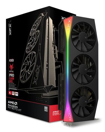 XFX Mercury Radeon RX 9070XT OC édition jeu Neuf - vue 2
