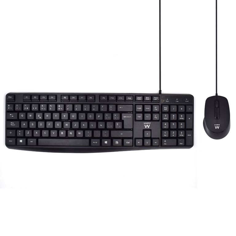 Ewent EW3006 clavier incluse Bureau USB QWERTY Espagnole Neuf