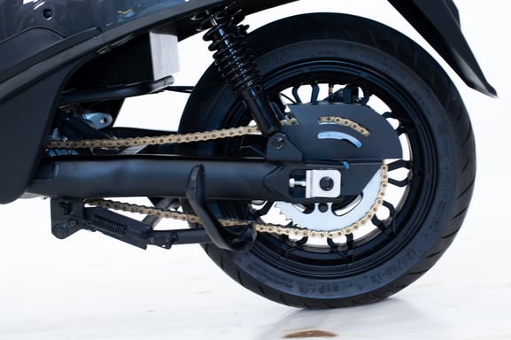 Super Simply125 - Scooter électrique 125cc - moteur 5000 W - batterie 72V 73Ah, noir
