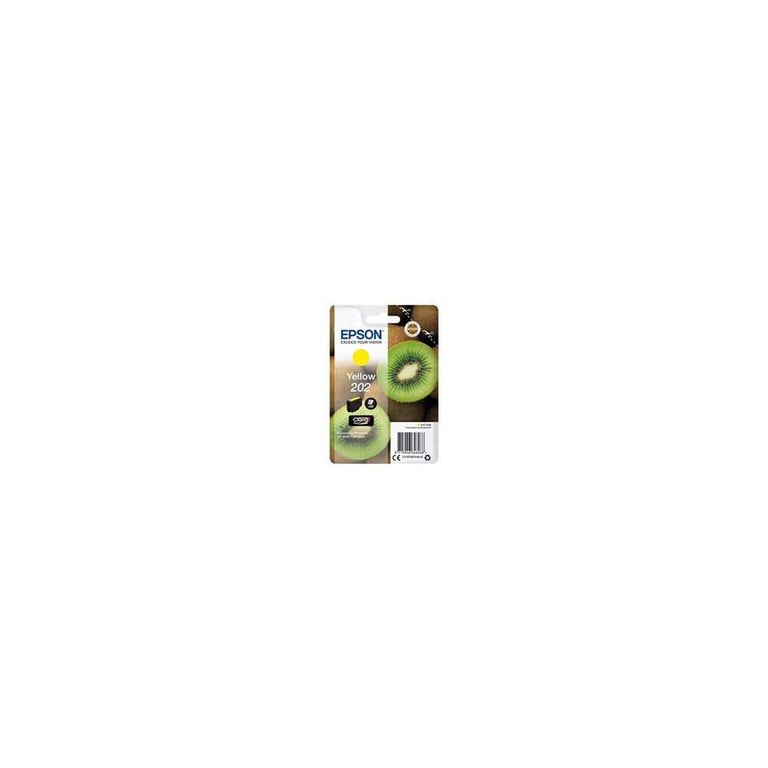 Epson 202 4.1ml 300pages Jaune cartouche d'encre - cartouches d'encre (Epson, Jaune, Expression Photo XP-6000, XP-6005, 4,1 ml, 300 pages) - Neuf