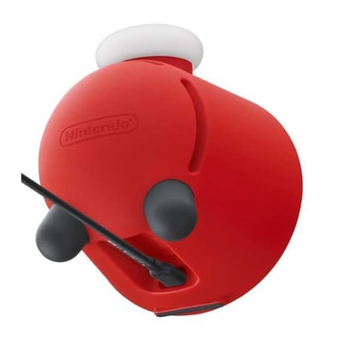 Réveil musical Nintendo Alarmo avec 35 sonneries de jeux iconiques Rouge