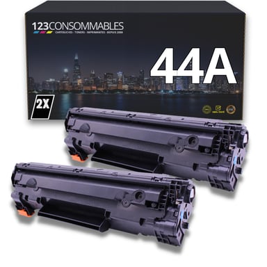 123CONSOMMABLES - 44A - Toner Compatible avec HP 44A CF244A pour Laserjet Pro M15a M15w MFP M28a M28