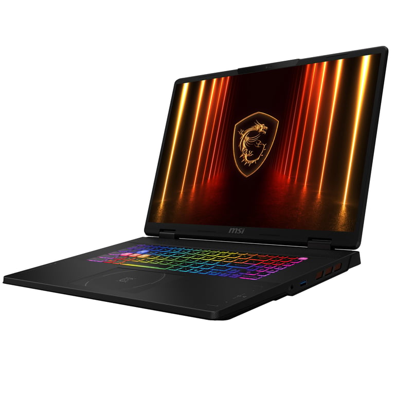 MSI Crosshair A18 HX A8WGKG-006FR AMD Ryzen™ 9 8940HX Ordinateur portable 45,7 cm (18 ) Quad HD+ 16 Go DDR5-SDRAM 1 To SSD NVIDIA GeForce RTX 5070 Wi-Fi 6E (802.11ax) Windows 11 Home Français Noir - Neuf