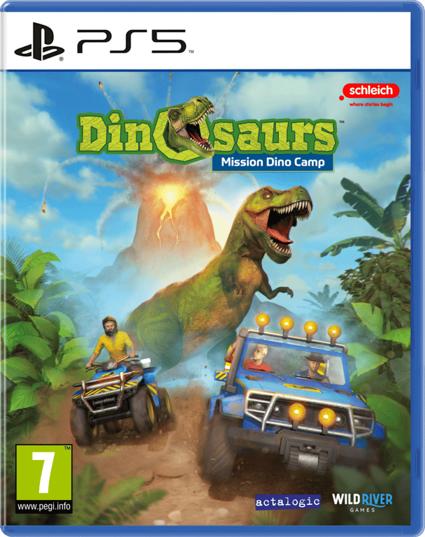 Dinosaurs Mission Dino Camp Schleich sur PS5 Neuf