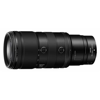 Nikkor Z 70-200mm f/2.8-22 S II - Objetivo híbrido Nikon para Nikon Z, negro