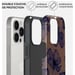 Burga Coque arrière Tough pour Apple iPhone 13 Pro - Velvet Night