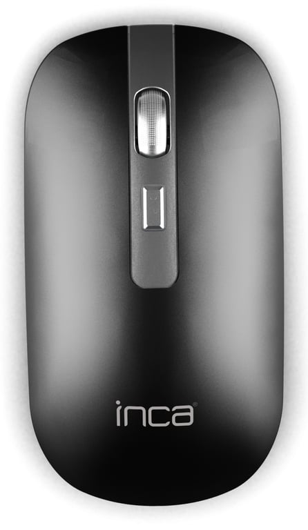 INCA  Souris Sans Fil Iwm-531ra Bt 4d-tame Akku Spec.metallic