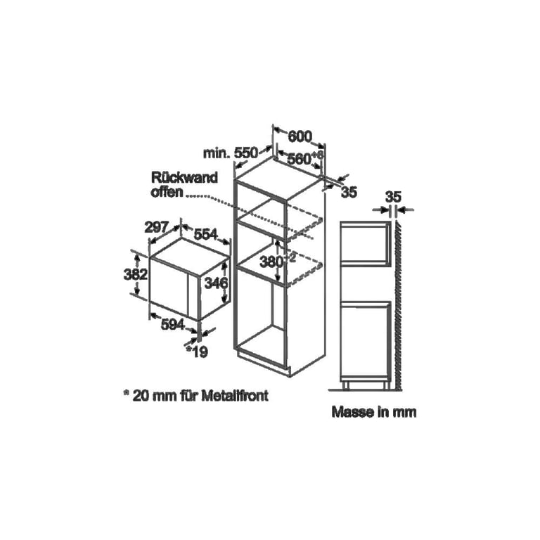 Micro-Ondes Monofonction Domo DO2924 – 800W, 23L, Minuterie 95min - vue 5