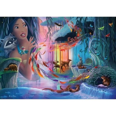 Puzzle da 1000 pezzi Pocahontas, Collezione Principesse Disney, da 14 anni, Disney, 12001344, Ravensburger