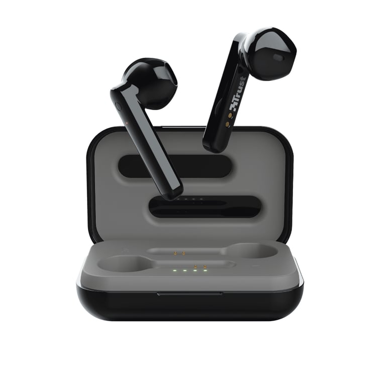 Trust Primo Touch True Wireless Stereo (TWS) Auricolare Bluetooth per chiamate/musica Nero