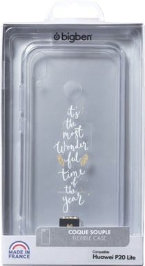Bigben Connected COVWONDERP20L funda para teléfono móvil Transparente
