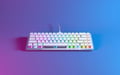 Turtle Beach Vulcan II Mini teclado Juego USB AZERTY Francés Blanco