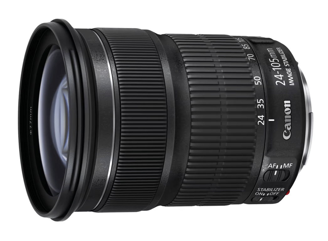 Objectif Canon EF Fonction Zoom 24 mm 105 mm f3.5 5.6 IS STM Canon EF - vue 8